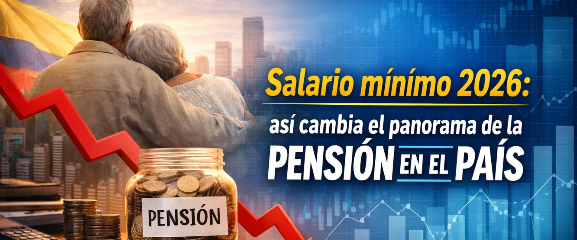 El aumento del salario mínimo y su impacto en la pensión en Colombia en 2026