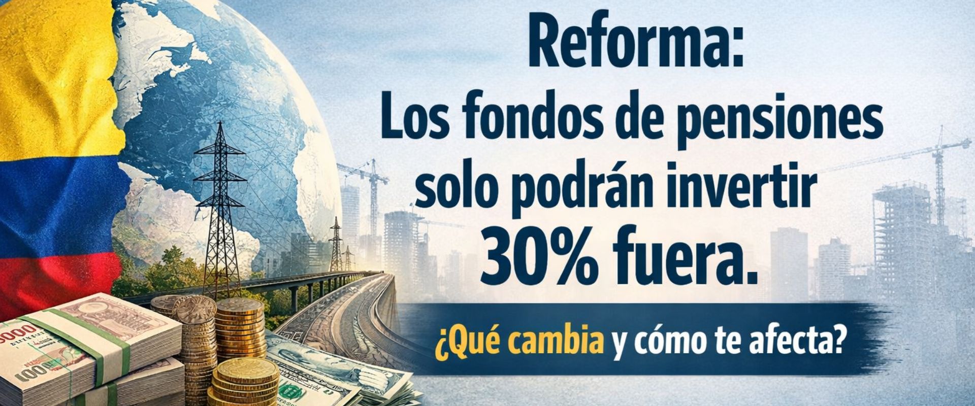 Fondos de pensiones deberán traer $93 billones al país en 5 años